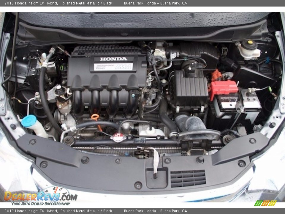 2013 Honda Insight EX Hybrid Polished Metal Metallic / Black Photo #24