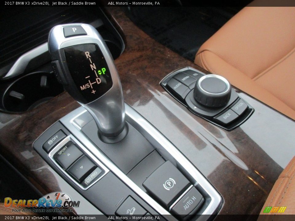 2017 BMW X3 xDrive28i Jet Black / Saddle Brown Photo #16