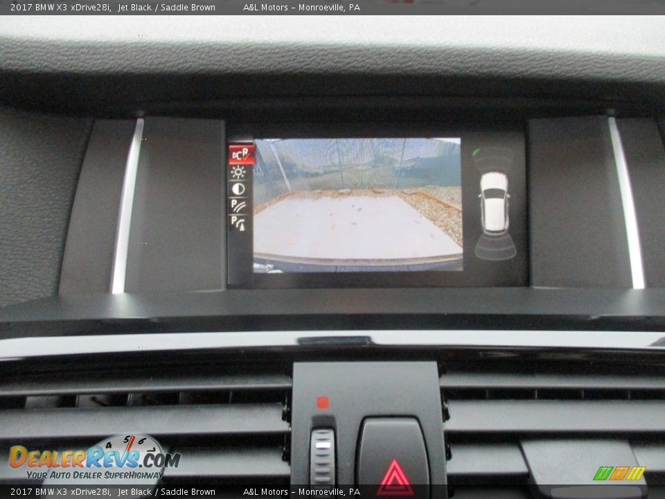 2017 BMW X3 xDrive28i Jet Black / Saddle Brown Photo #18