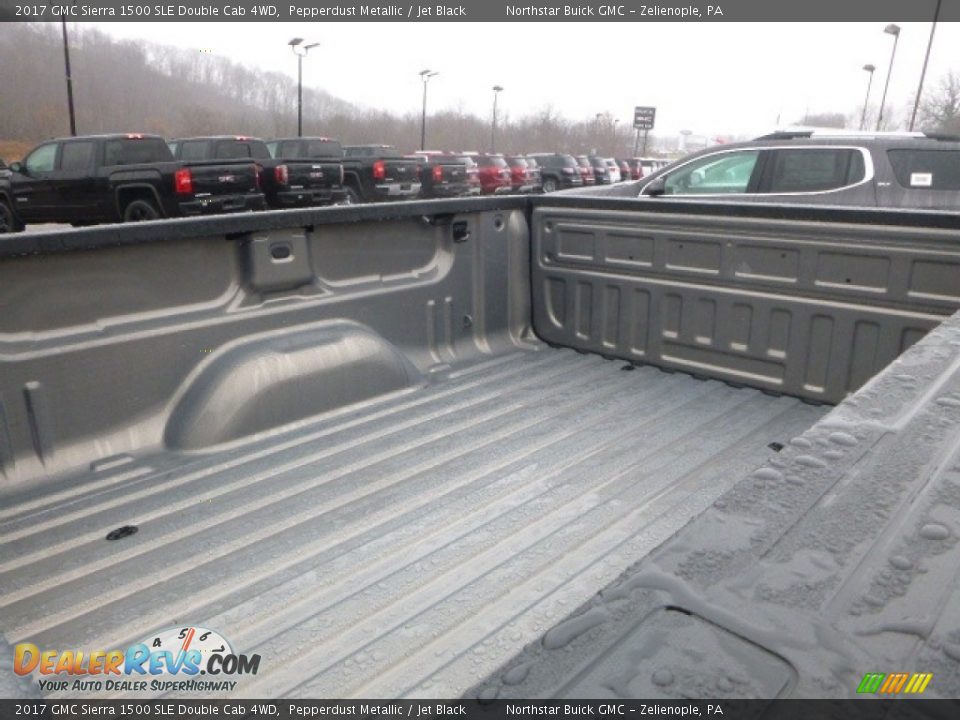 2017 GMC Sierra 1500 SLE Double Cab 4WD Pepperdust Metallic / Jet Black Photo #4