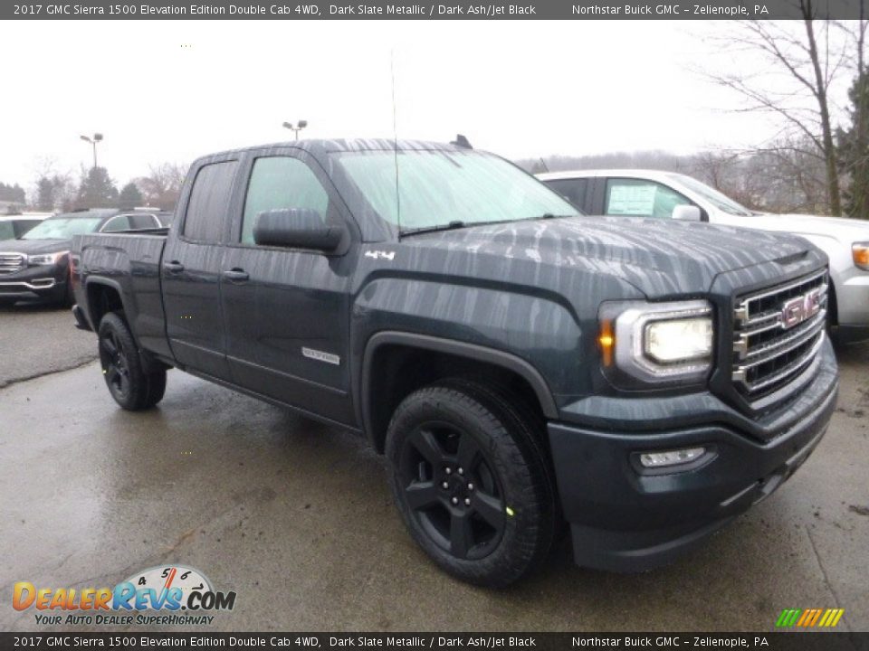 2017 GMC Sierra 1500 Elevation Edition Double Cab 4WD Dark Slate Metallic / Dark Ash/Jet Black Photo #11