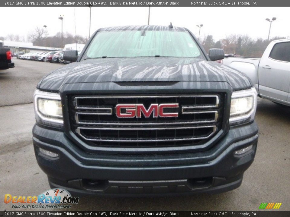 2017 GMC Sierra 1500 Elevation Edition Double Cab 4WD Dark Slate Metallic / Dark Ash/Jet Black Photo #12