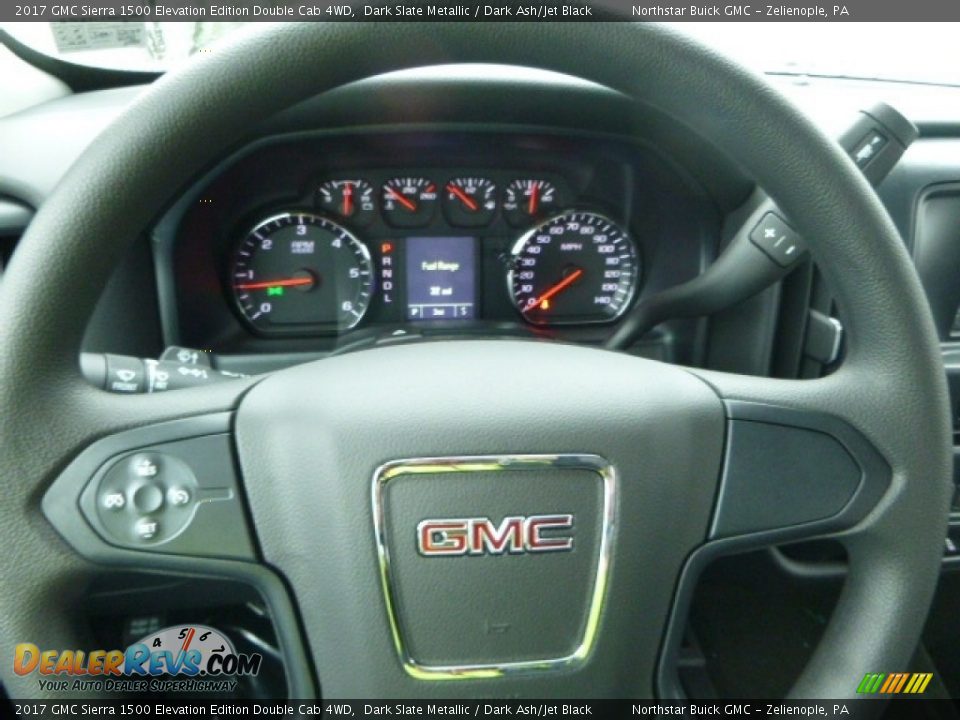 2017 GMC Sierra 1500 Elevation Edition Double Cab 4WD Dark Slate Metallic / Dark Ash/Jet Black Photo #18