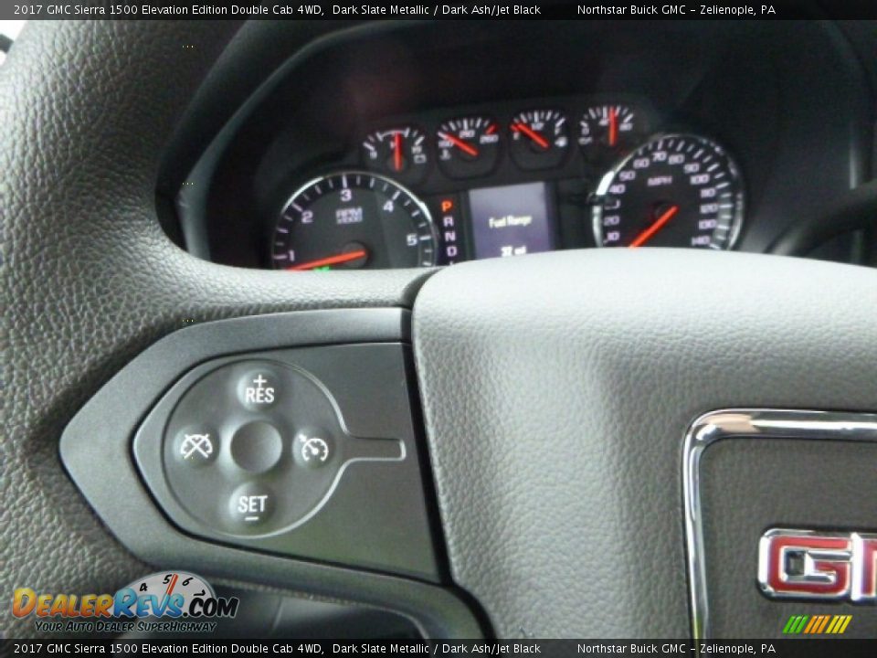 2017 GMC Sierra 1500 Elevation Edition Double Cab 4WD Dark Slate Metallic / Dark Ash/Jet Black Photo #19