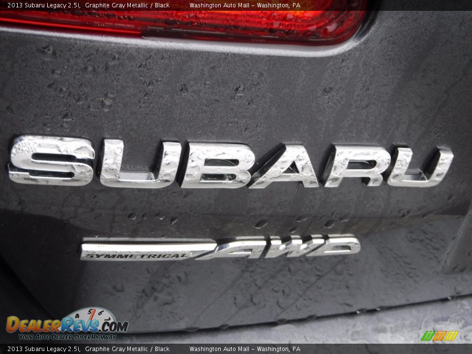 2013 Subaru Legacy 2.5i Graphite Gray Metallic / Black Photo #6