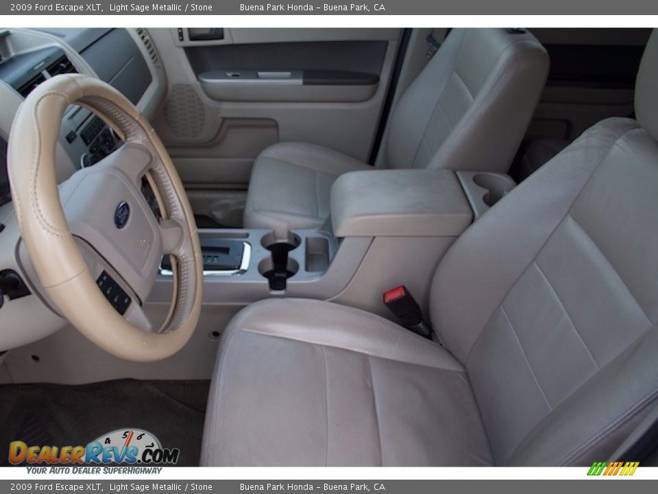 2009 Ford Escape XLT Light Sage Metallic / Stone Photo #3