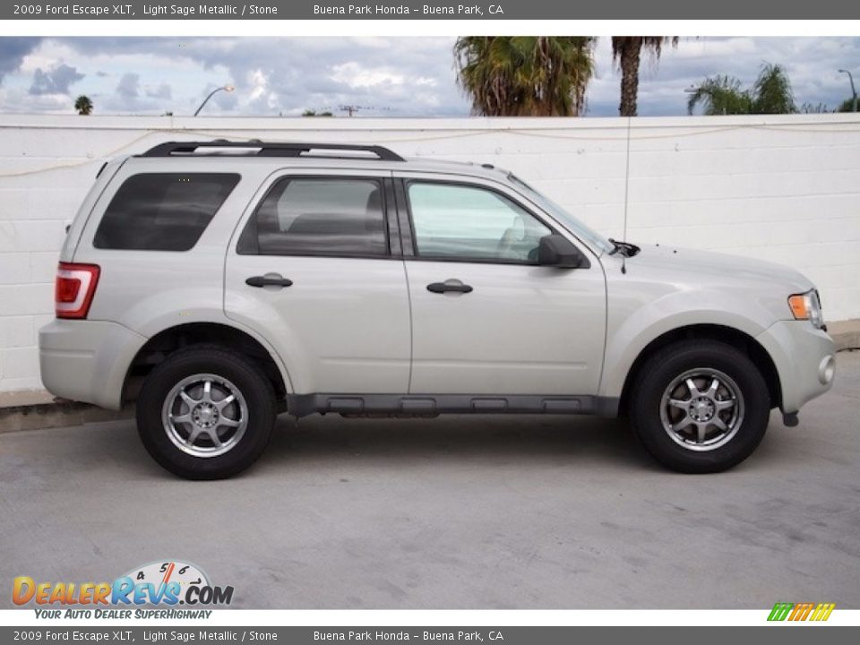 2009 Ford Escape XLT Light Sage Metallic / Stone Photo #8