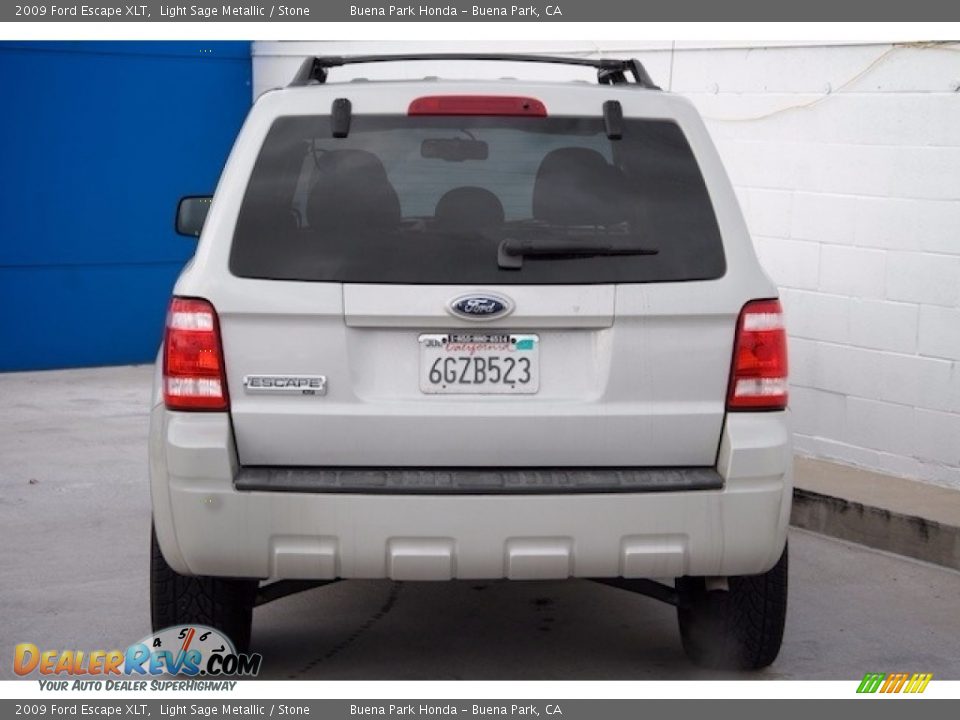 2009 Ford Escape XLT Light Sage Metallic / Stone Photo #9