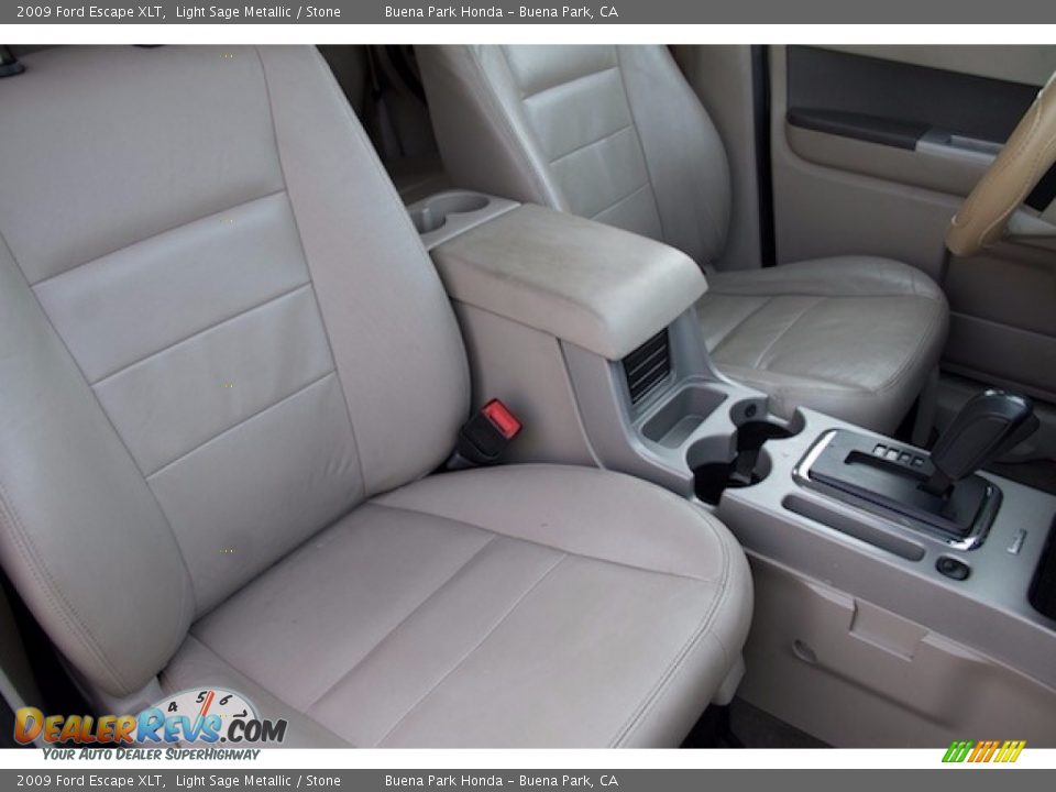 2009 Ford Escape XLT Light Sage Metallic / Stone Photo #19