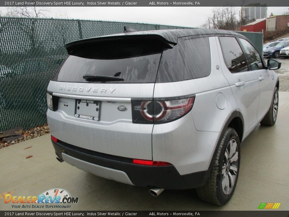 2017 Land Rover Discovery Sport HSE Luxury Indus Silver Metallic / Glacier Photo #4