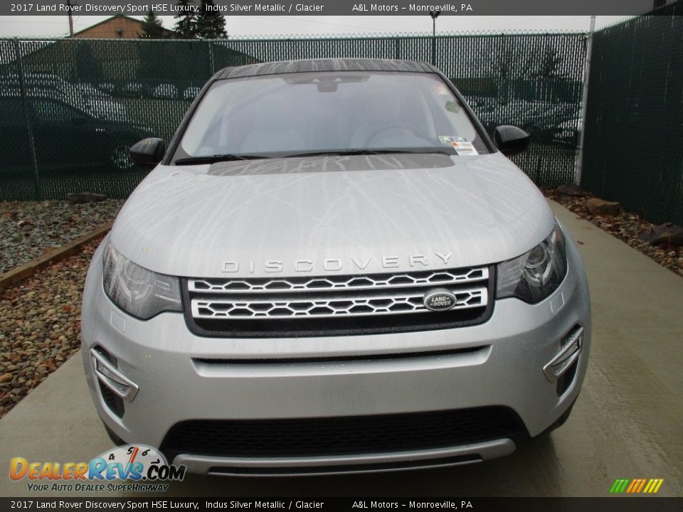 2017 Land Rover Discovery Sport HSE Luxury Indus Silver Metallic / Glacier Photo #6