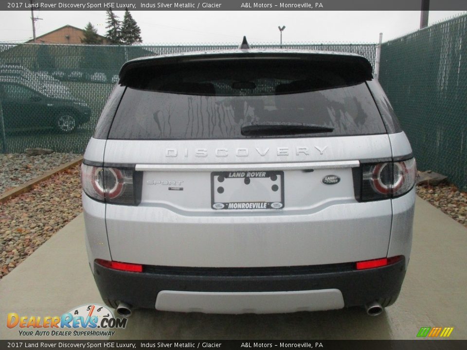 2017 Land Rover Discovery Sport HSE Luxury Indus Silver Metallic / Glacier Photo #9