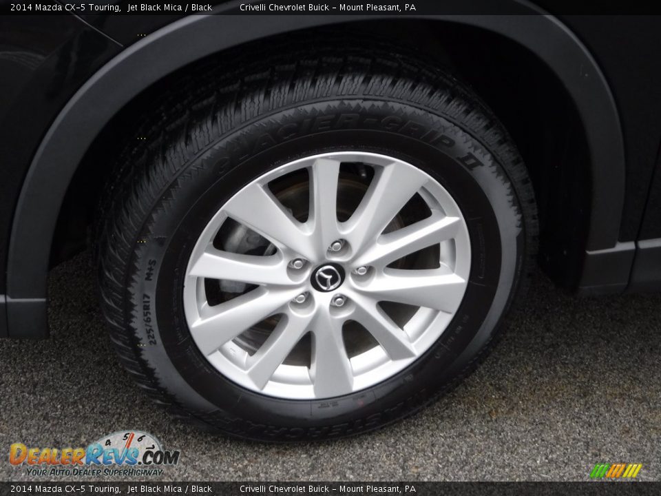 2014 Mazda CX-5 Touring Jet Black Mica / Black Photo #3
