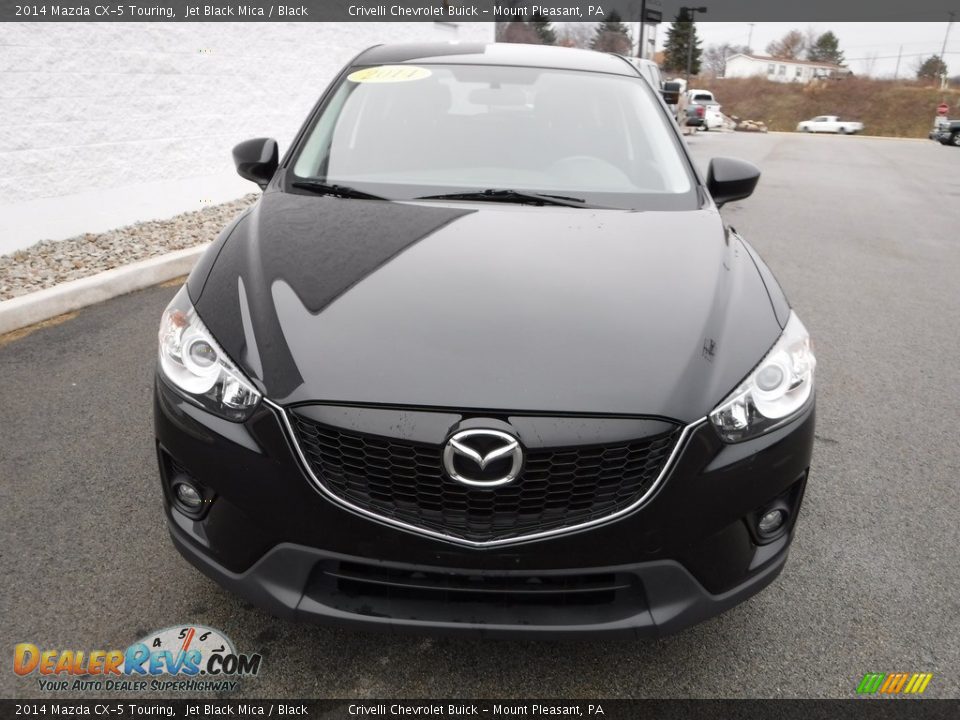 2014 Mazda CX-5 Touring Jet Black Mica / Black Photo #4