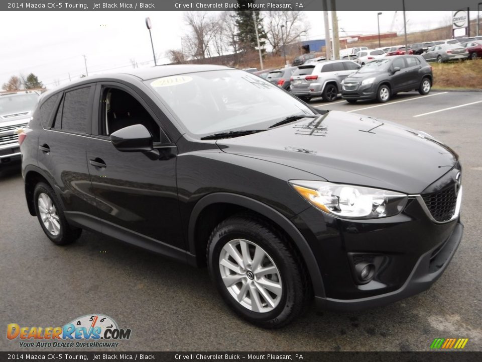 2014 Mazda CX-5 Touring Jet Black Mica / Black Photo #5