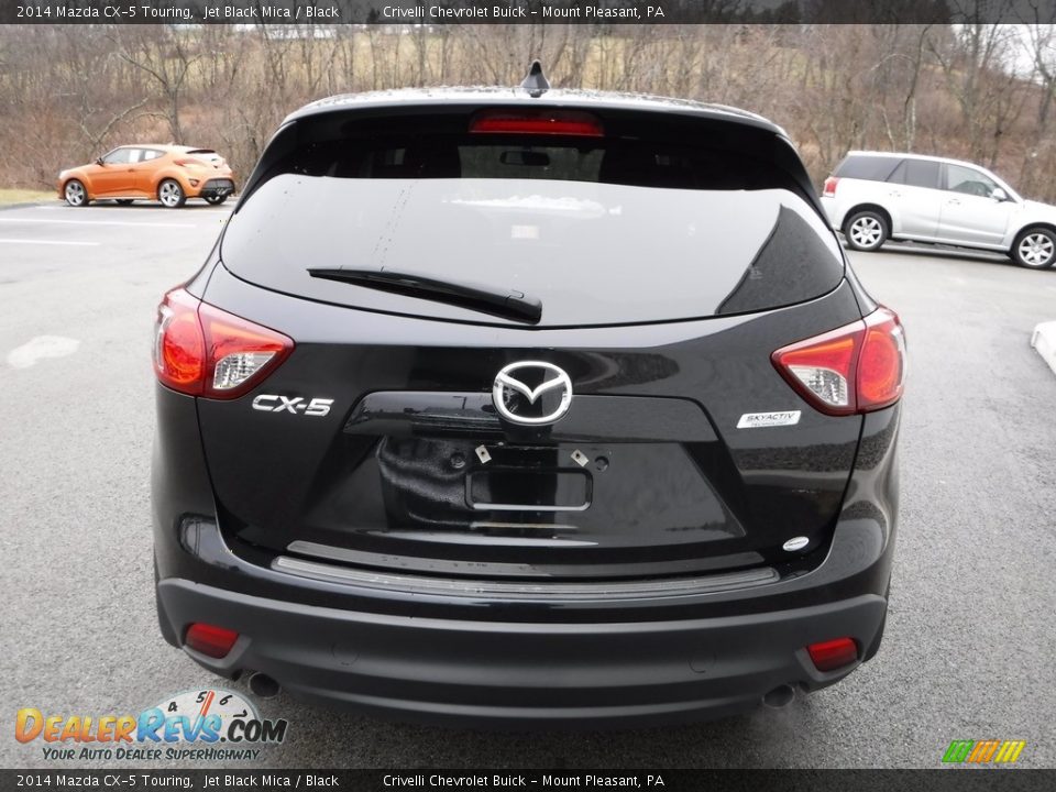 2014 Mazda CX-5 Touring Jet Black Mica / Black Photo #8