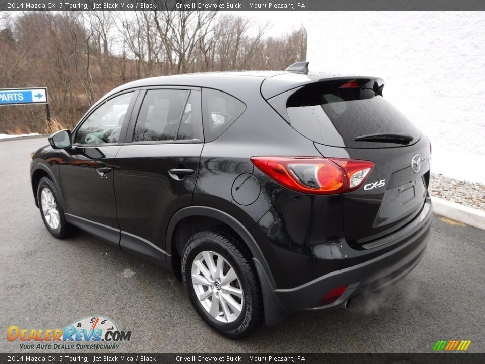 2014 Mazda CX-5 Touring Jet Black Mica / Black Photo #9