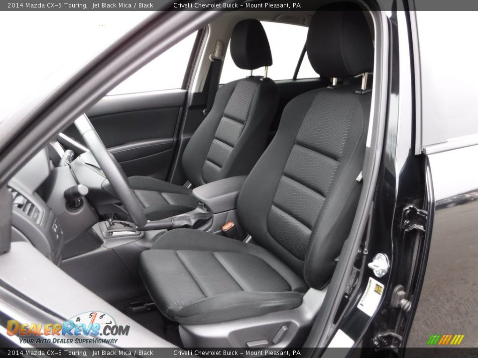 2014 Mazda CX-5 Touring Jet Black Mica / Black Photo #13