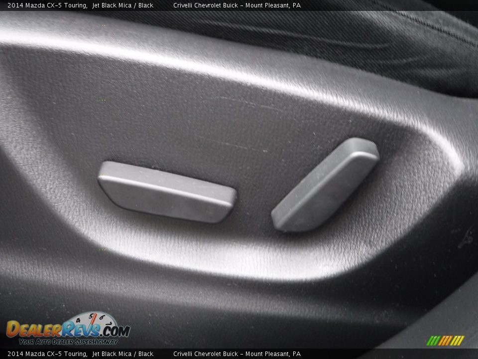 2014 Mazda CX-5 Touring Jet Black Mica / Black Photo #14
