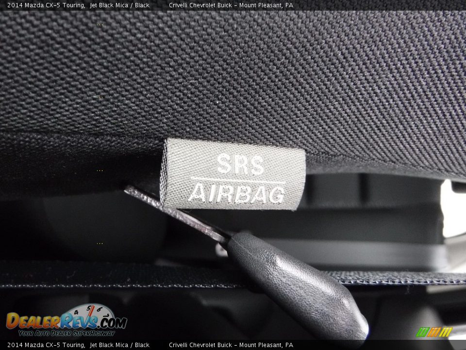 2014 Mazda CX-5 Touring Jet Black Mica / Black Photo #15