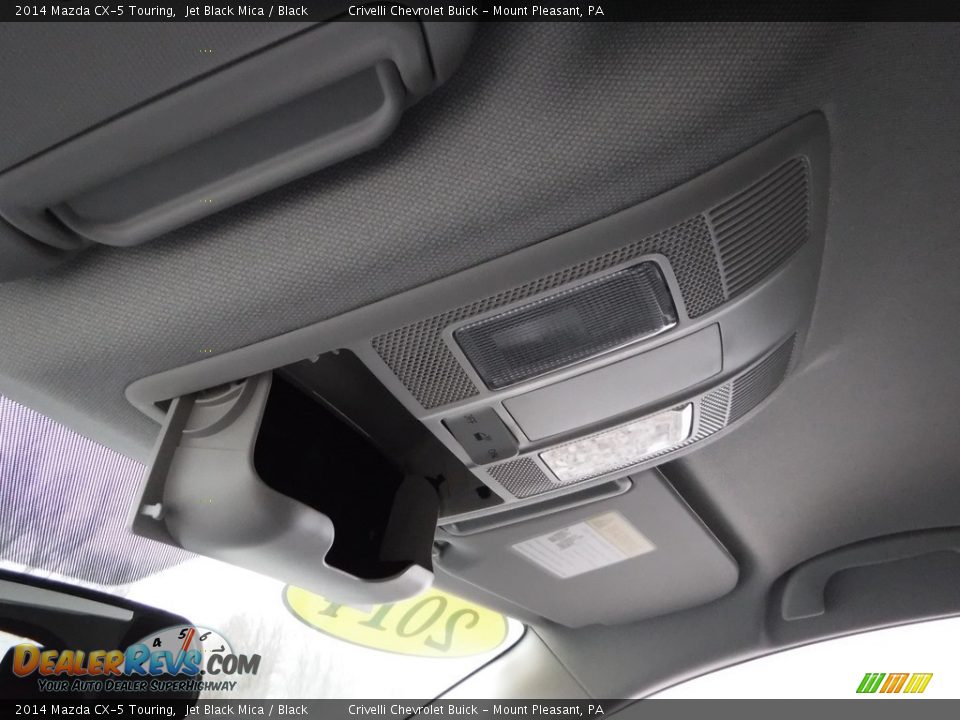 2014 Mazda CX-5 Touring Jet Black Mica / Black Photo #25