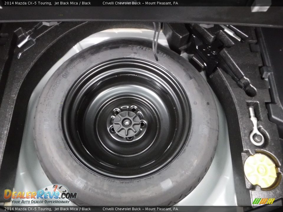 2014 Mazda CX-5 Touring Jet Black Mica / Black Photo #29