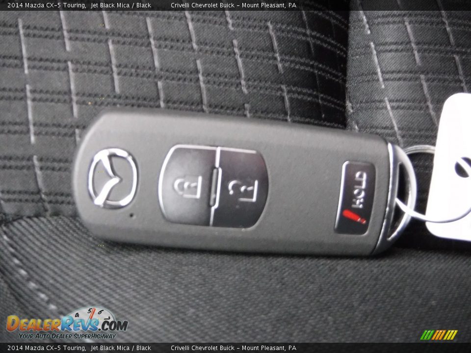 2014 Mazda CX-5 Touring Jet Black Mica / Black Photo #30
