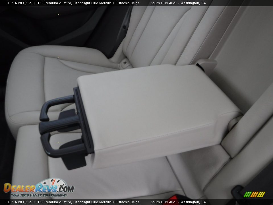 2017 Audi Q5 2.0 TFSI Premium quattro Moonlight Blue Metallic / Pistachio Beige Photo #33