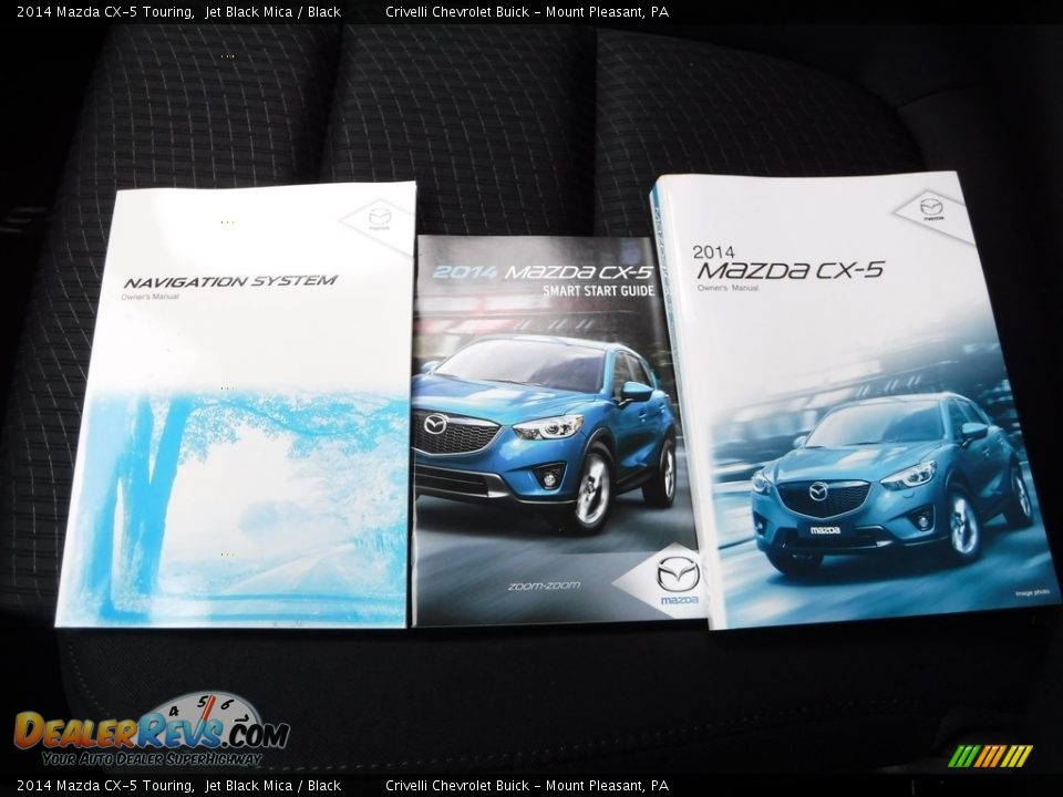 2014 Mazda CX-5 Touring Jet Black Mica / Black Photo #32