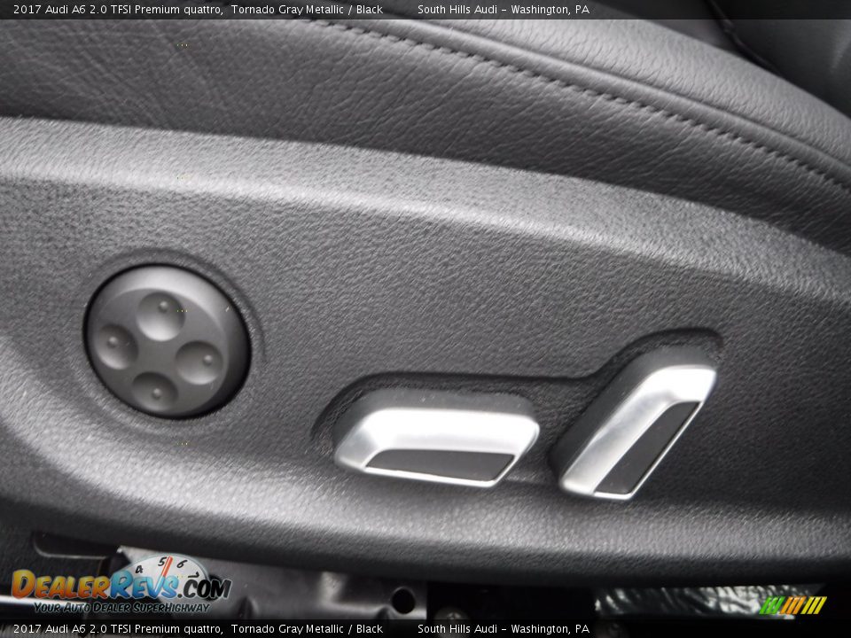 2017 Audi A6 2.0 TFSI Premium quattro Tornado Gray Metallic / Black Photo #21