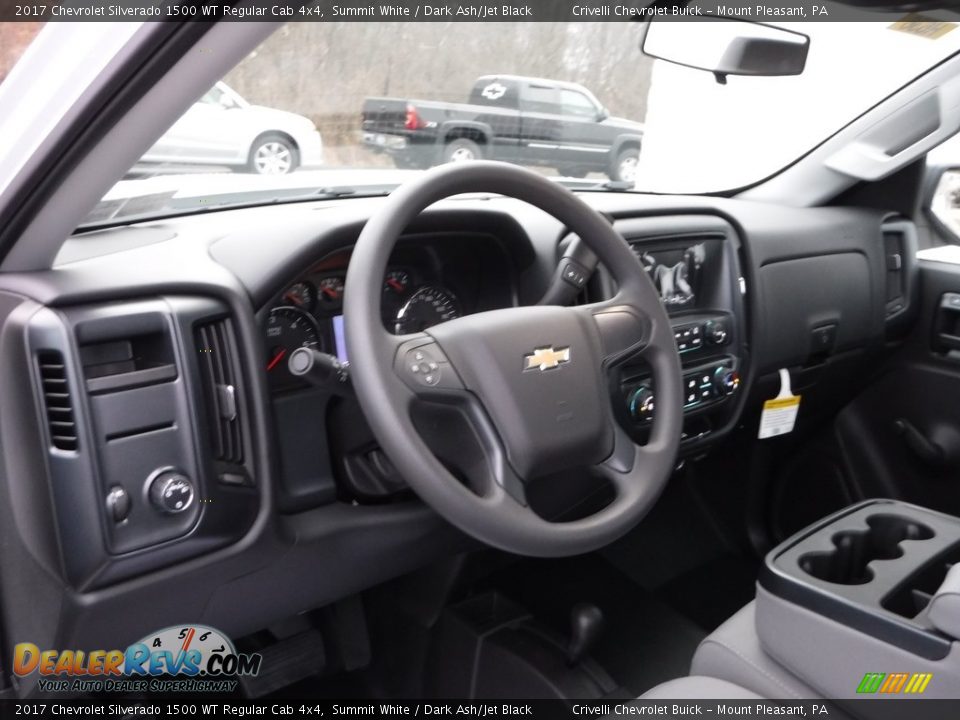 2017 Chevrolet Silverado 1500 WT Regular Cab 4x4 Summit White / Dark Ash/Jet Black Photo #8