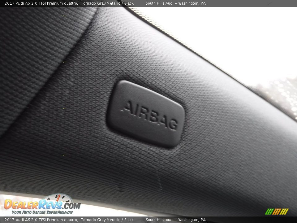 2017 Audi A6 2.0 TFSI Premium quattro Tornado Gray Metallic / Black Photo #33
