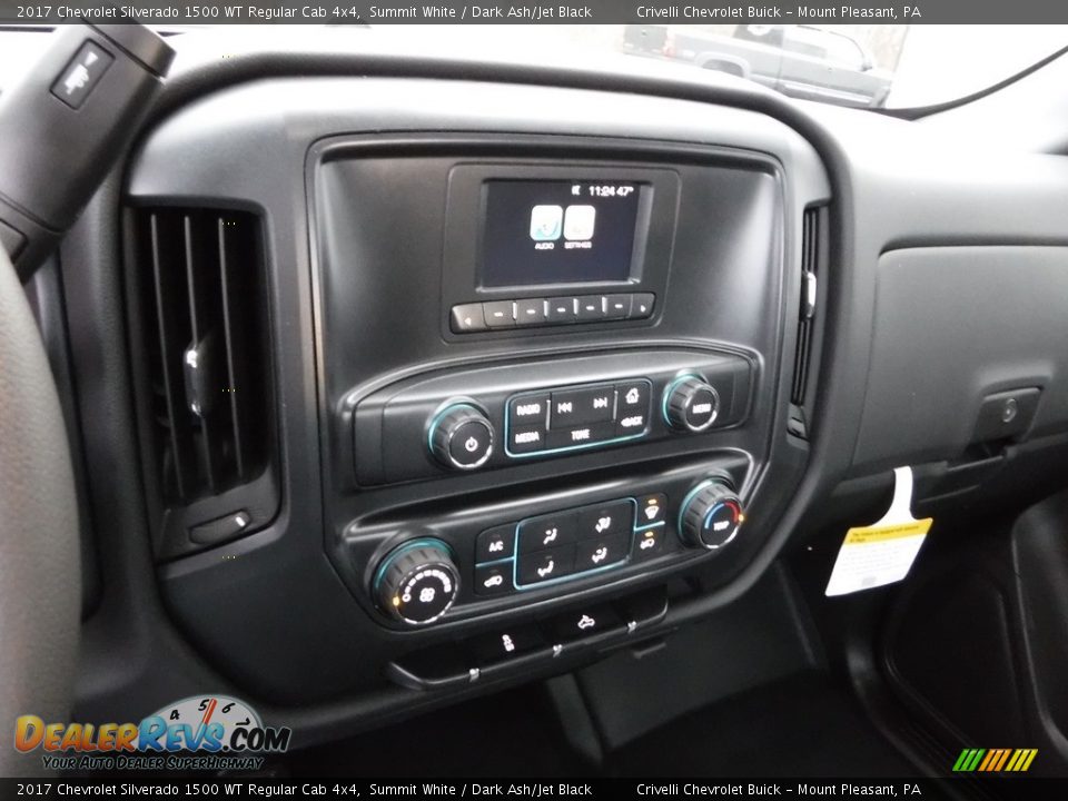 2017 Chevrolet Silverado 1500 WT Regular Cab 4x4 Summit White / Dark Ash/Jet Black Photo #13