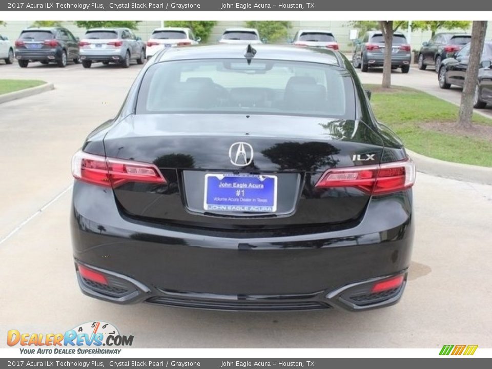 2017 Acura ILX Technology Plus Crystal Black Pearl / Graystone Photo #6