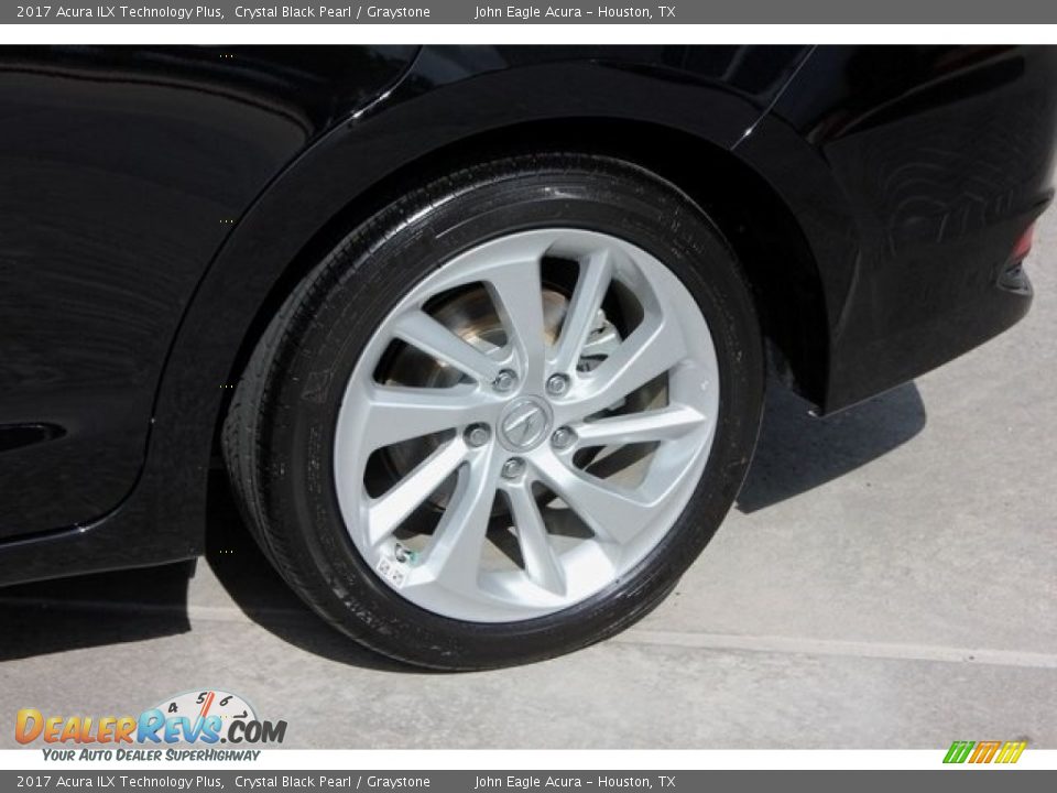 2017 Acura ILX Technology Plus Crystal Black Pearl / Graystone Photo #13