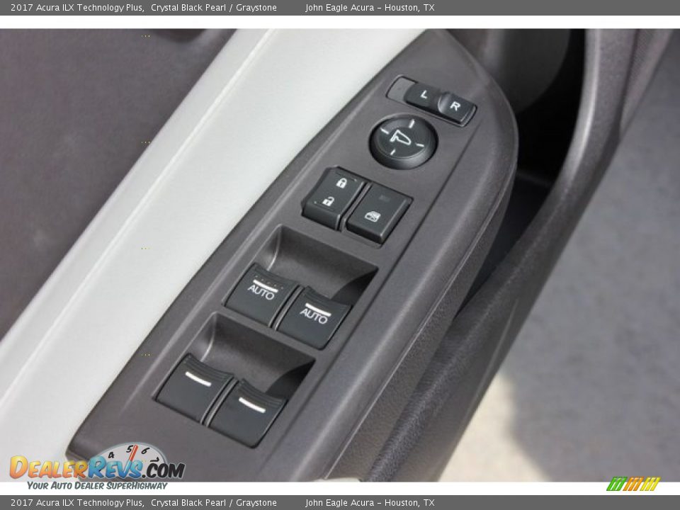 2017 Acura ILX Technology Plus Crystal Black Pearl / Graystone Photo #15