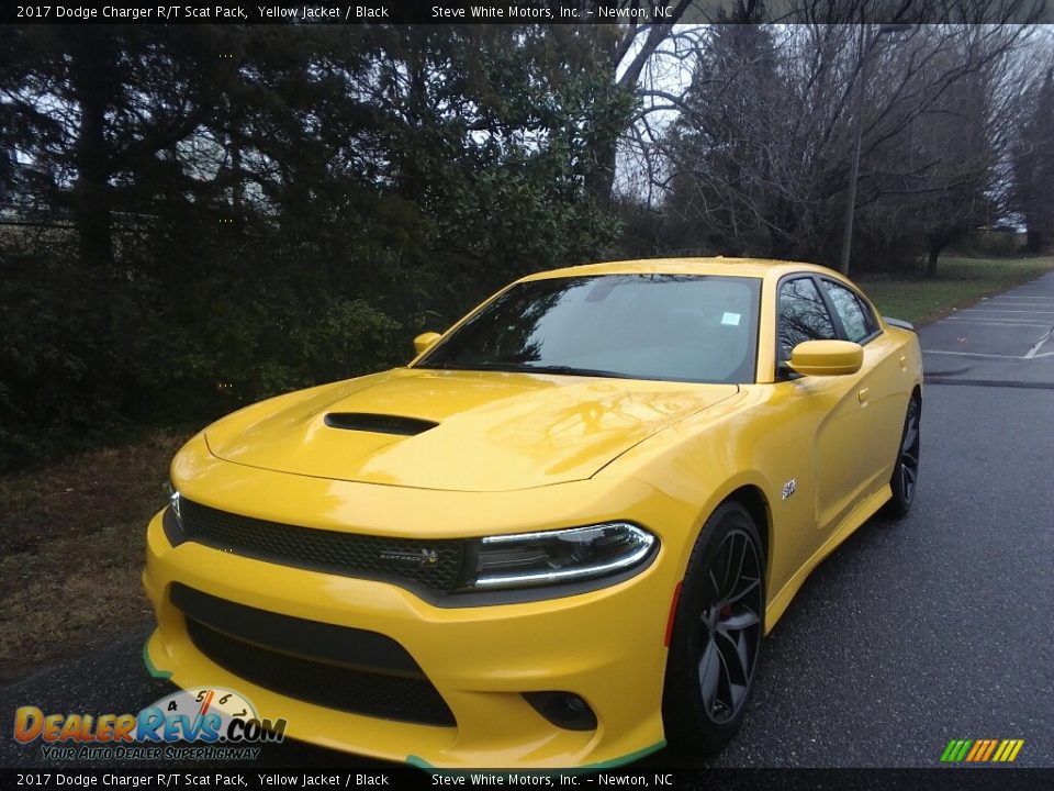 2017 Dodge Charger R/T Scat Pack Yellow Jacket / Black Photo #2