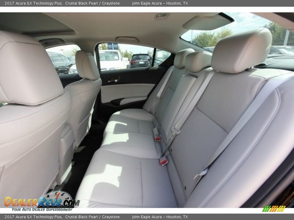 2017 Acura ILX Technology Plus Crystal Black Pearl / Graystone Photo #22