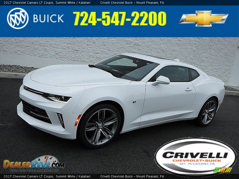 2017 Chevrolet Camaro LT Coupe Summit White / Kalahari Photo #1