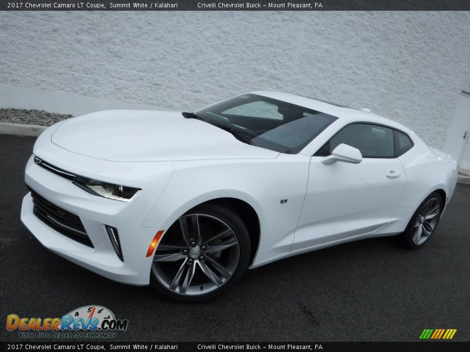2017 Chevrolet Camaro LT Coupe Summit White / Kalahari Photo #2