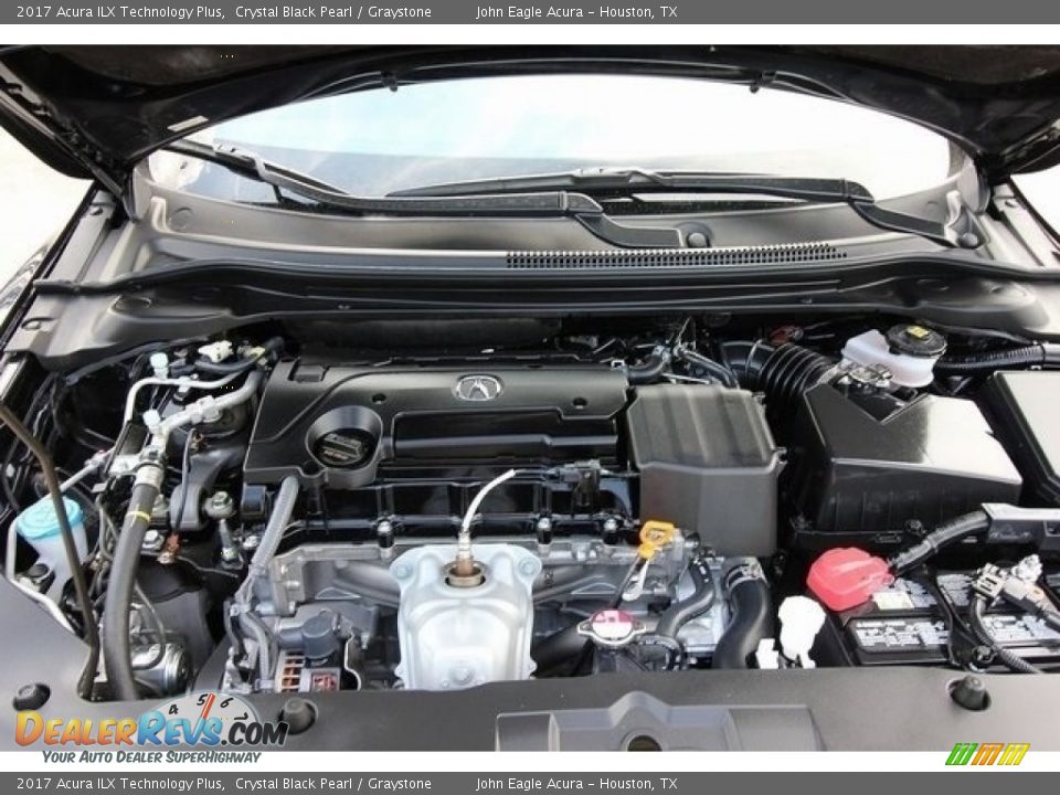 2017 Acura ILX Technology Plus Crystal Black Pearl / Graystone Photo #28