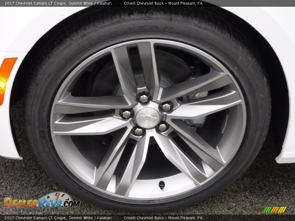 2017 Chevrolet Camaro LT Coupe Summit White / Kalahari Photo #4