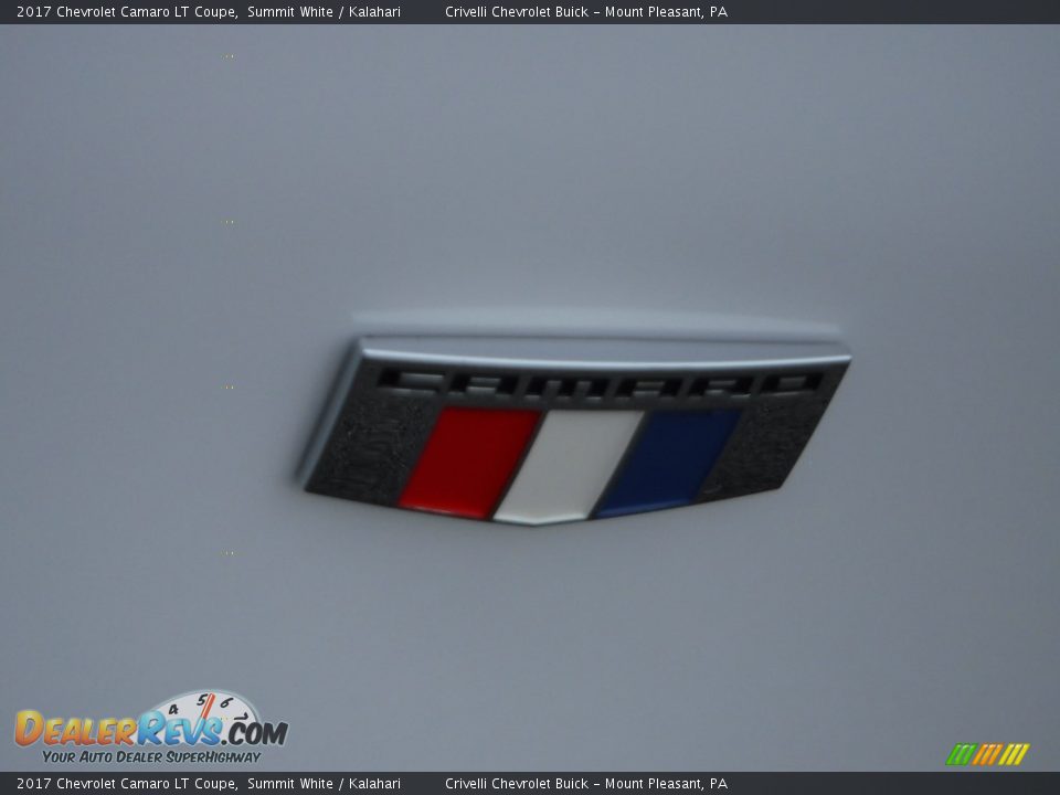 2017 Chevrolet Camaro LT Coupe Summit White / Kalahari Photo #5