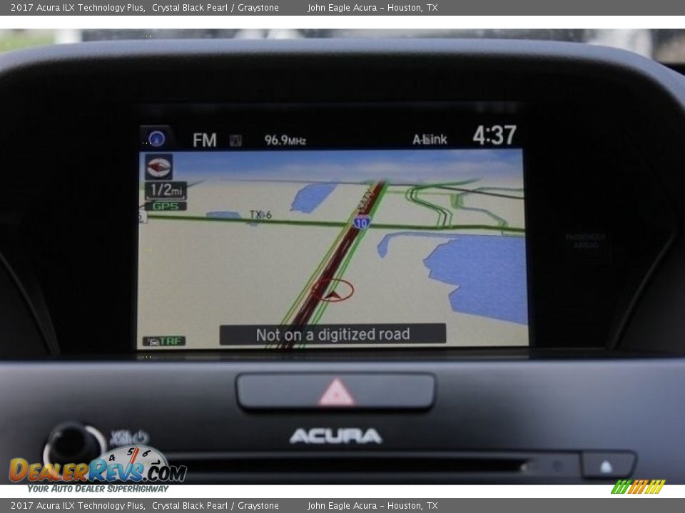 2017 Acura ILX Technology Plus Crystal Black Pearl / Graystone Photo #32