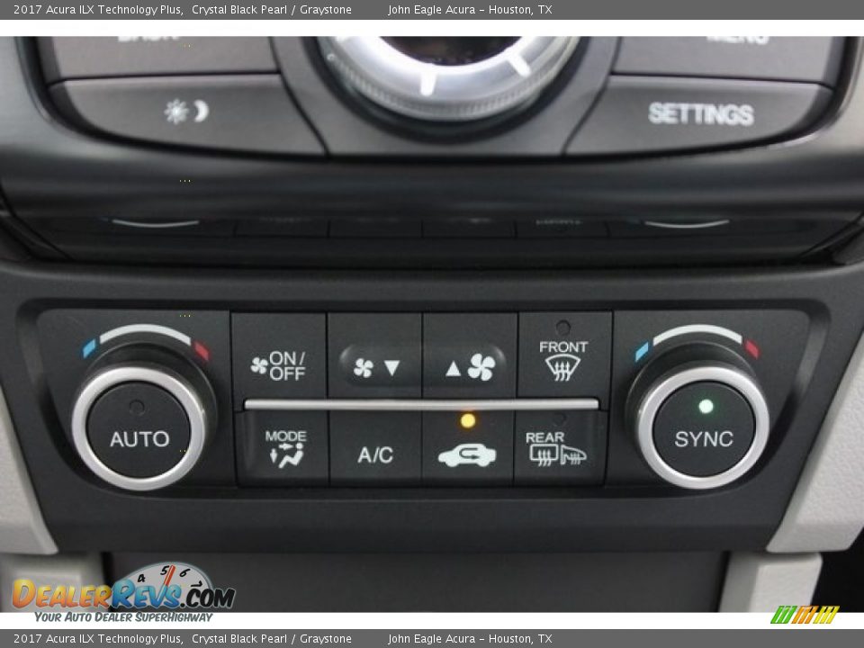 2017 Acura ILX Technology Plus Crystal Black Pearl / Graystone Photo #34