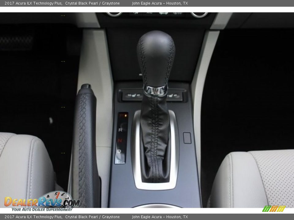 2017 Acura ILX Technology Plus Crystal Black Pearl / Graystone Photo #35
