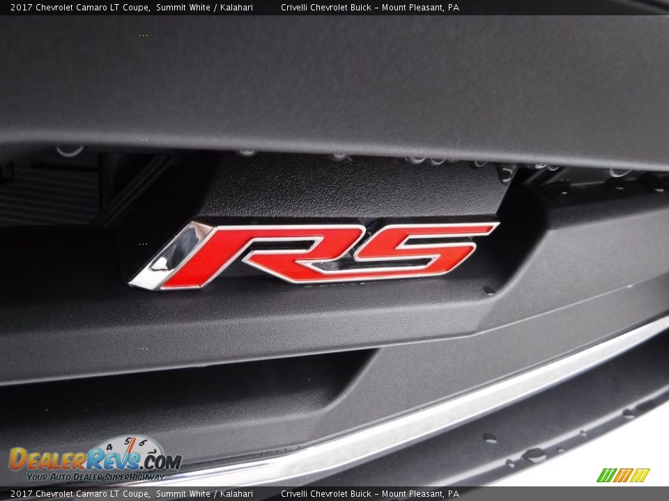 2017 Chevrolet Camaro LT Coupe Summit White / Kalahari Photo #8