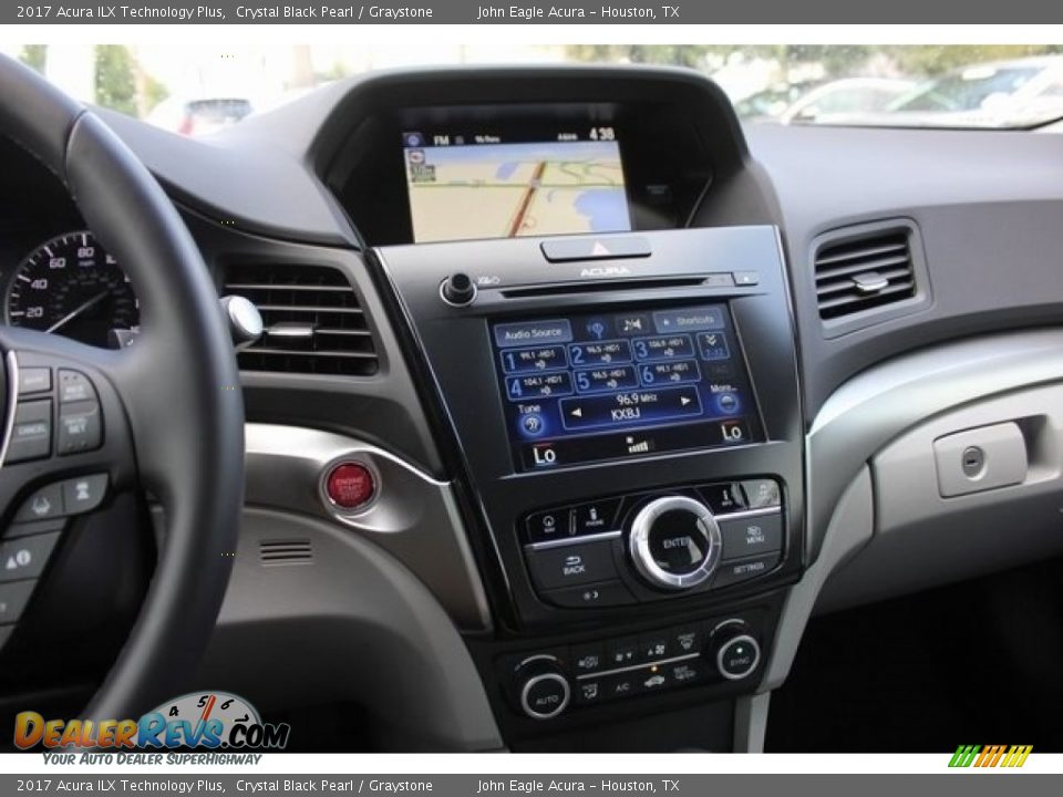 2017 Acura ILX Technology Plus Crystal Black Pearl / Graystone Photo #36
