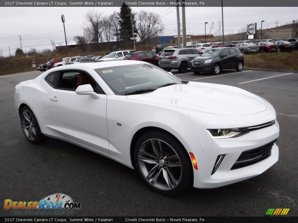 2017 Chevrolet Camaro LT Coupe Summit White / Kalahari Photo #9