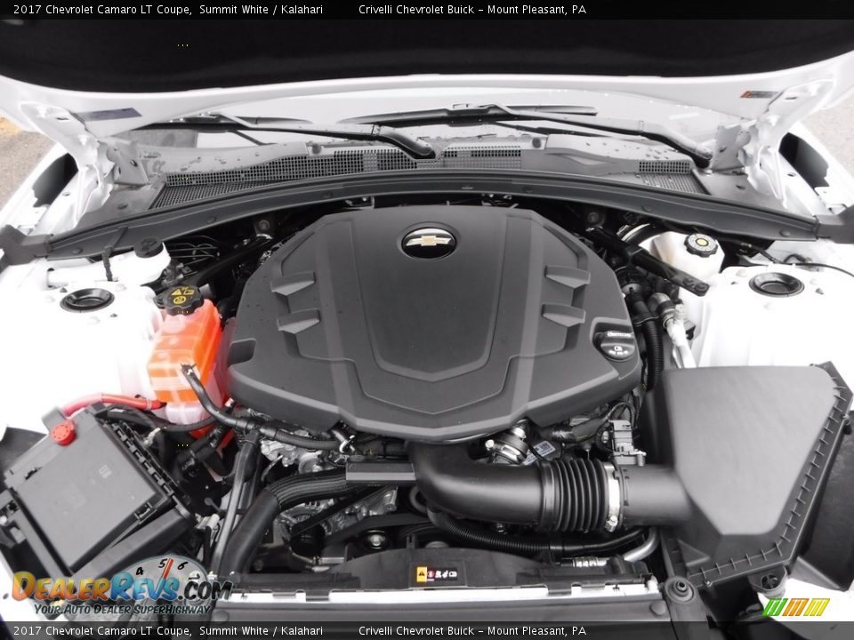 2017 Chevrolet Camaro LT Coupe Summit White / Kalahari Photo #11
